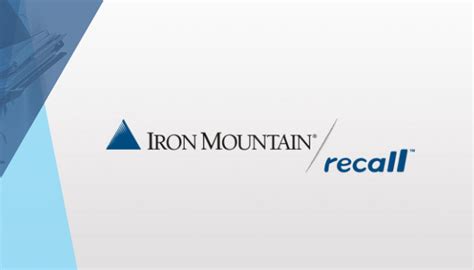 iron mountain acquires recall.